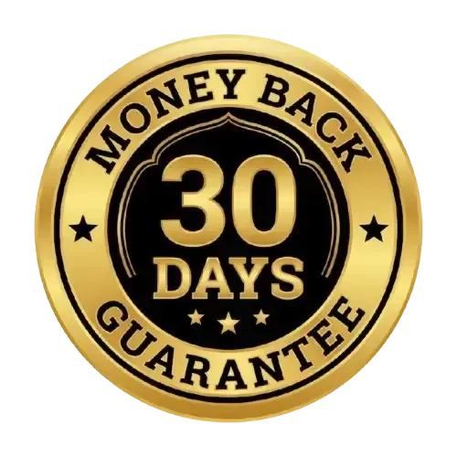 30 day money back guarantee badge